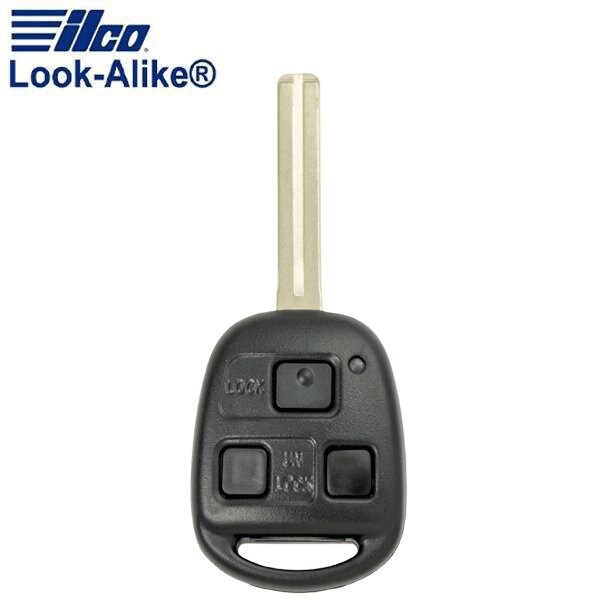 LAL RHK-LEXUS-3B2 LEXUS 3 BUTTON REMOTE HEAD KEY (TOY48/4D68)